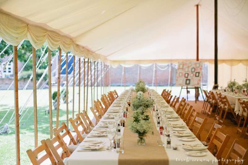 traditional pole marquee