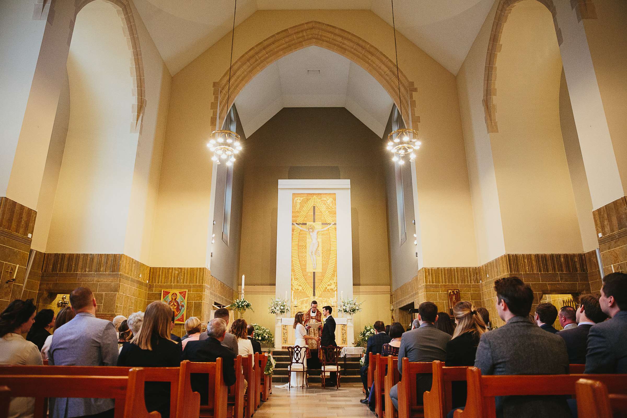 Our Lady of Victories Kensington wedding