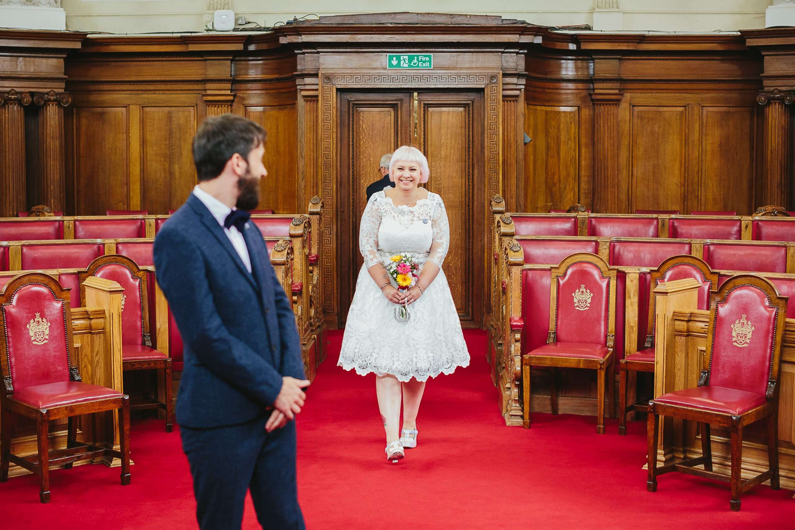 Islington Town Hall elopement - Hayley & Dave
