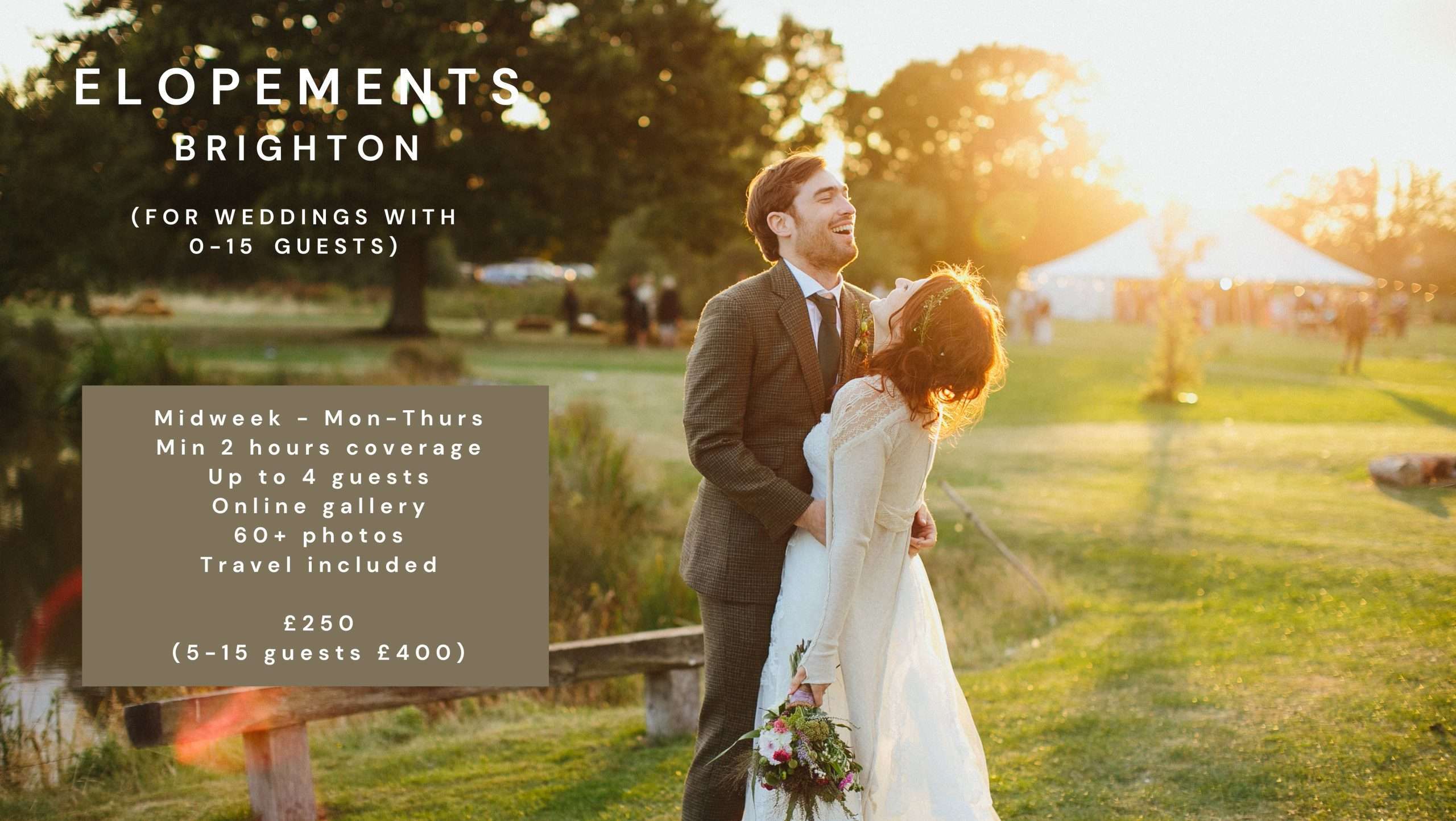 Elopement & Micro Wedding Pricing Brochure 2023